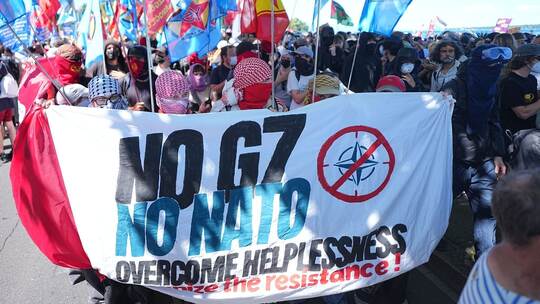 G7 Demonstrationen