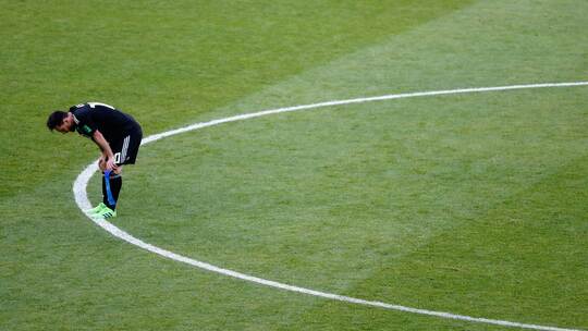 Lionel Messi bei der WM 2018 Lionel Messi bei der WM 2018