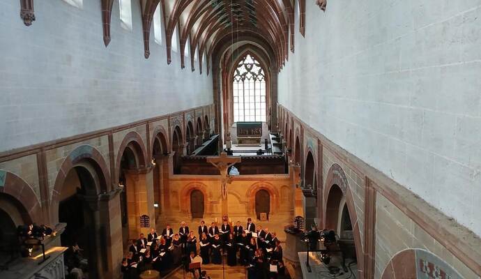 Maulbronner Kammerchor begeistert mit geistlicher A-cappella-Musik