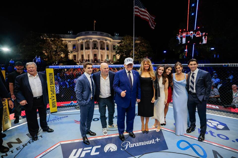 UFC Freedom 250 Trump