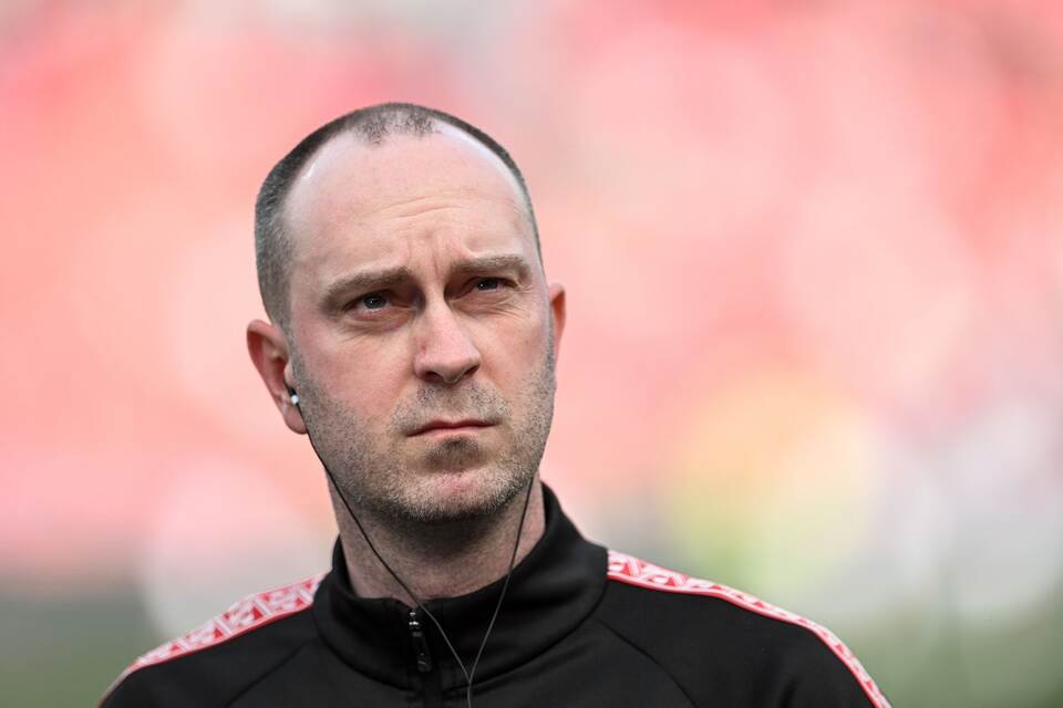 Trainer Ole Werner von RB Leipzig Trainer Ole Werner von RB Leipzig
