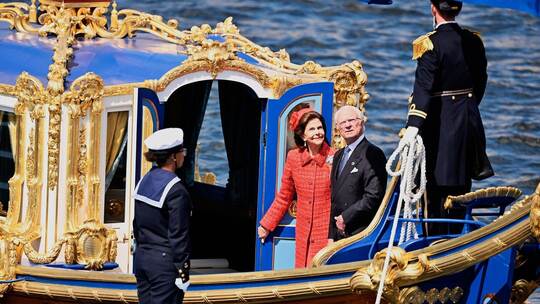 Goldhochzeit des schwedischen Königspaars Goldhochzeit des schwedischen Königspaars