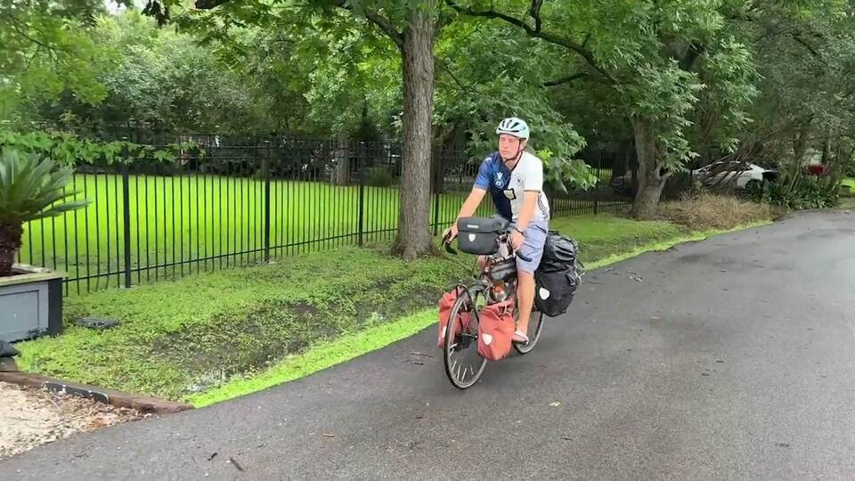 Jakob Alberti reist auf dem Fahrrad um die Welt Jakob Alberti reist auf dem Fahrrad um die Welt