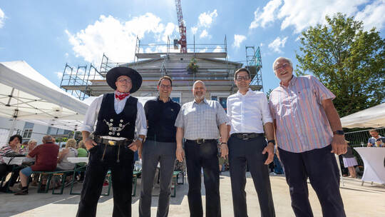 Wimsheim Richtfest Neues Pflegeheim