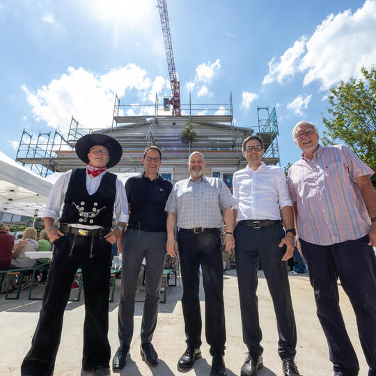 Wimsheim Richtfest Neues Pflegeheim