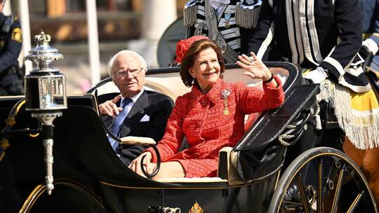 Goldhochzeit des schwedischen Königspaars Goldhochzeit des schwedischen Königspaars