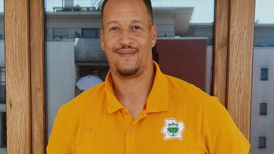 Mit Pforzheim immer noch fest verbunden: Torwarttrainer Stephane Loboué. Foto: Loboué
