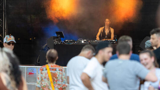 Auf der Main Stage sorgen unter anderem Stella Muriel (Foto) für gute Unterhaltung. SchlossparkOpen Auftakt Freitag