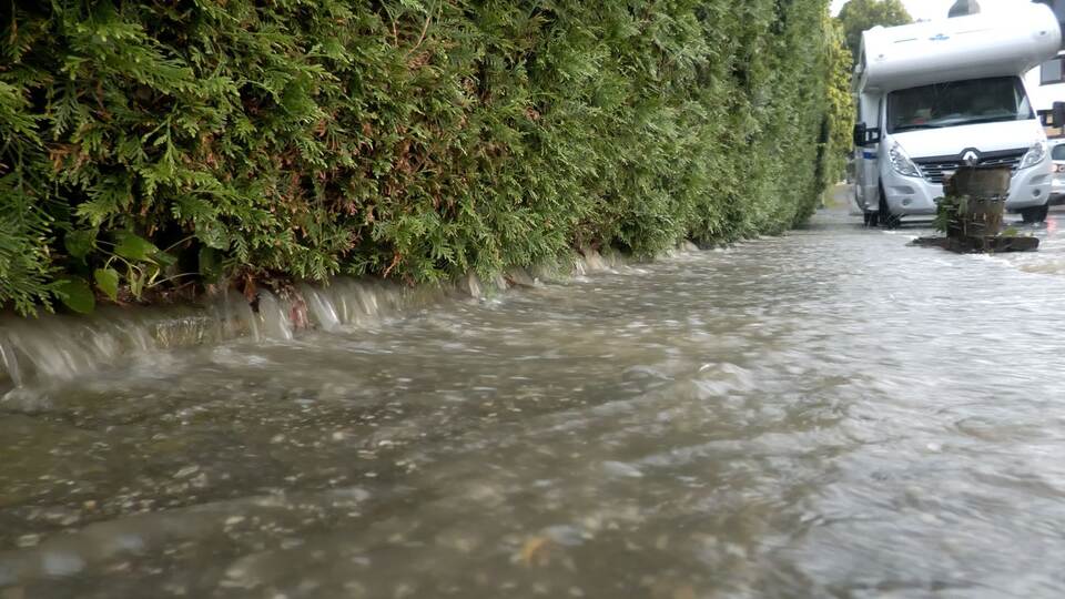 Hochwasser in Seelbach Hochwasser in Seelbach