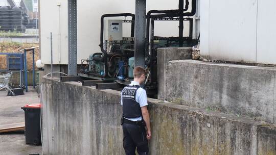 Nach dem Brand in einer Dönerfabrik in Hockenheim