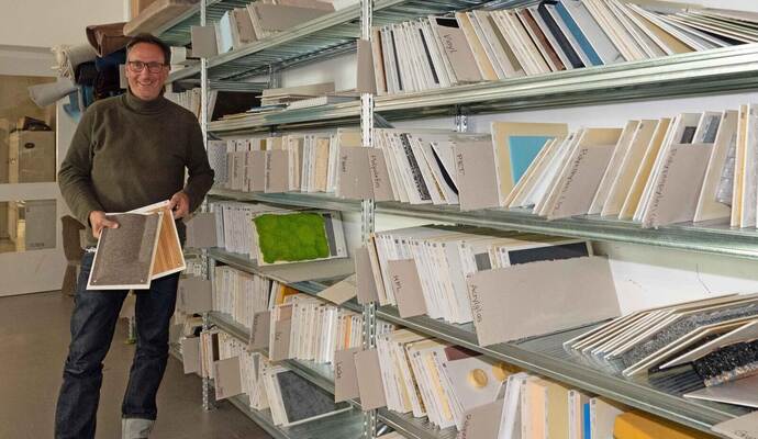 Neue MaterialCollection der Hochschule: Werkstoffe als Inspirationsquelle
