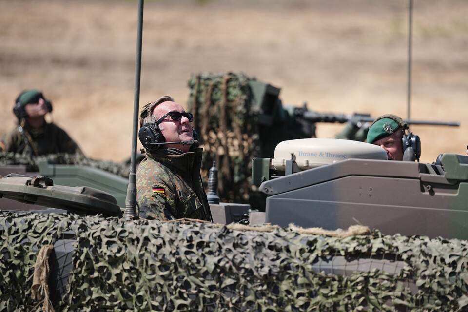 Bundesverteidigungsminister Pistorius besucht "Freedom Shield" Bundesverteidigungsminister Pistorius besucht "Freedom Shield"