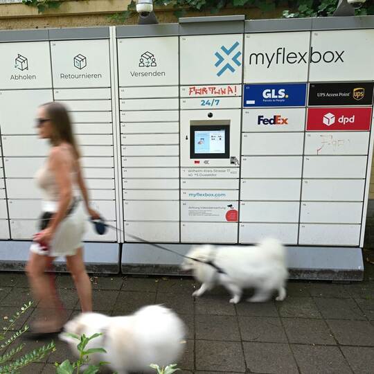Abholautomat für Pakete