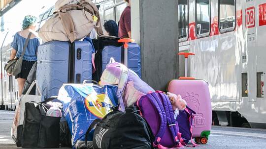 Nach dem bundesweiten Ausfall bei der Deutschen Bahn - Stuttgart Nach dem bundesweiten Ausfall bei der Deutschen Bahn - Stuttgart