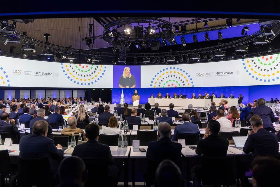 Außerordentliche Generalversammlung des Internationalen Olympisch Außerordentliche Generalversammlung des Internationalen Olympisch
