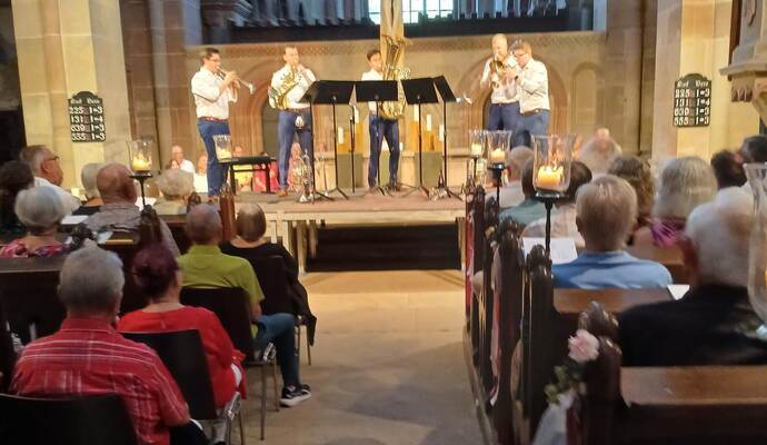 Maulbronner Klosterkonzerte: Karidion Brass entfacht Klangfeuerwerk in der Klosterkirche
