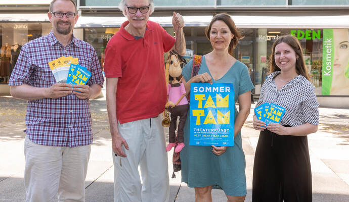 Theater in bunten Facetten: „Sommer TAM TAM“ soll Pforzheims Innenstadt beleben