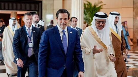 US-Außenminister Rubio in Bahrain US-Außenminister Rubio in Bahrain