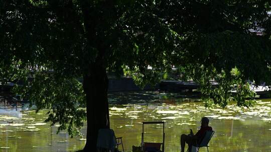 Sommerwetter in Hamburg