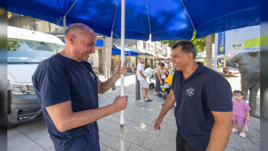 PZ Wasseraktion Teinacher beim Dicken