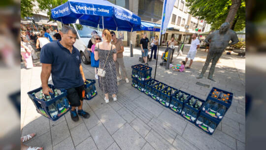PZ Wasseraktion Teinacher beim Dicken