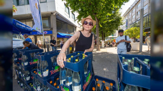 PZ Wasseraktion Teinacher beim Dicken