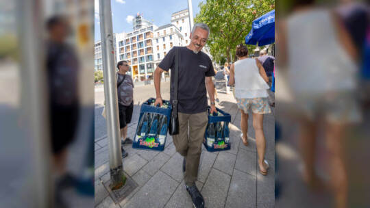 PZ Wasseraktion Teinacher beim Dicken