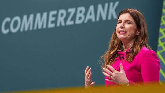 Commerzbank-Chefin Bettina Orlopp