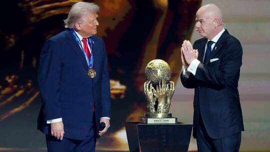 Donald Trump und Gianni Infantino