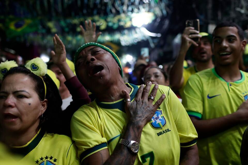 Brasilianische Fußball-Fans