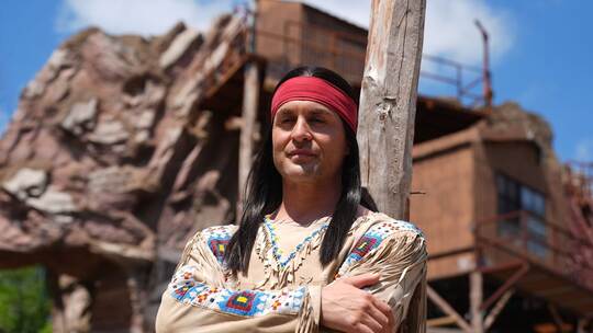 Alexander Klaws als Winnetou