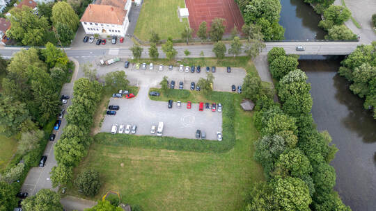 Eutingen Parkplatz Inselstraße