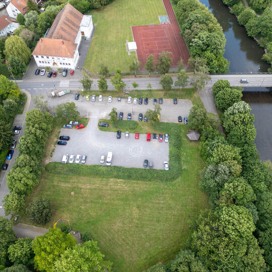 Eutingen Parkplatz Inselstraße