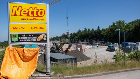 Netto Dobel Baustelle