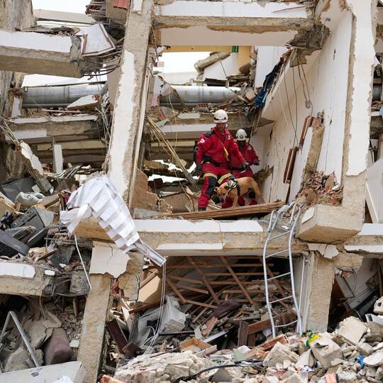 Nach den Erdbeben in Venezuela