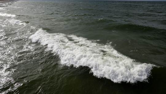 Wellen am Ostseestrand Wellen am Ostseestrand