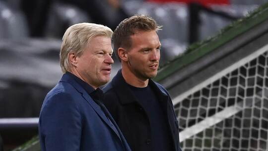Oliver Kahn und Julian Nagelsmann Oliver Kahn und Julian Nagelsmann