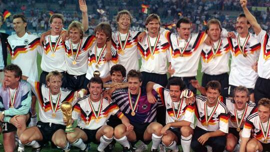Das Weltmeister-Team von 1990 Das Weltmeister-Team von 1990