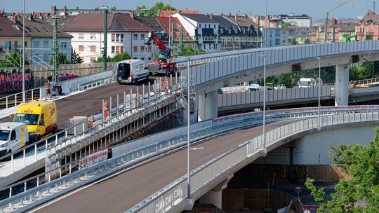 Hochstraße in Ludwigshafen