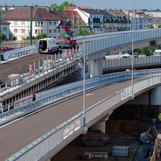 Hochstraße in Ludwigshafen