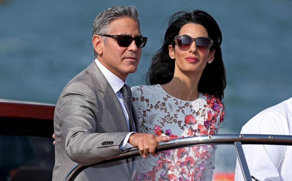 Promihochzeiten - George und Amal Clooney Promihochzeiten - George und Amal Clooney