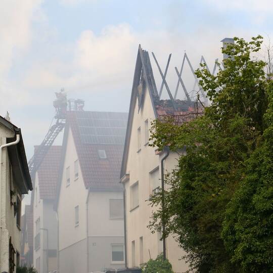 Brand in Ingersheim