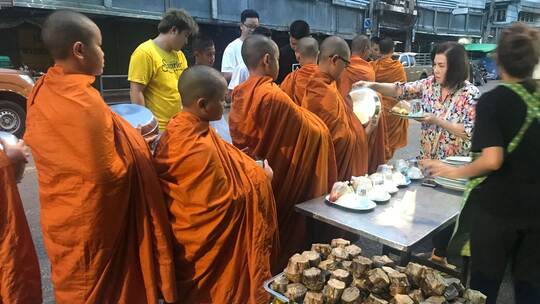 Mönche in Thailand