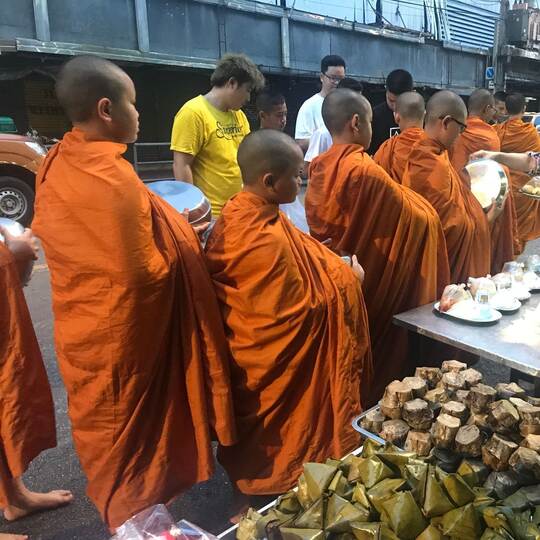 Mönche in Thailand