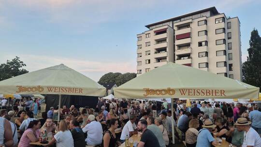 Trotz der hochsommerlichen Temperaturen war viel los am Arlinger. privat