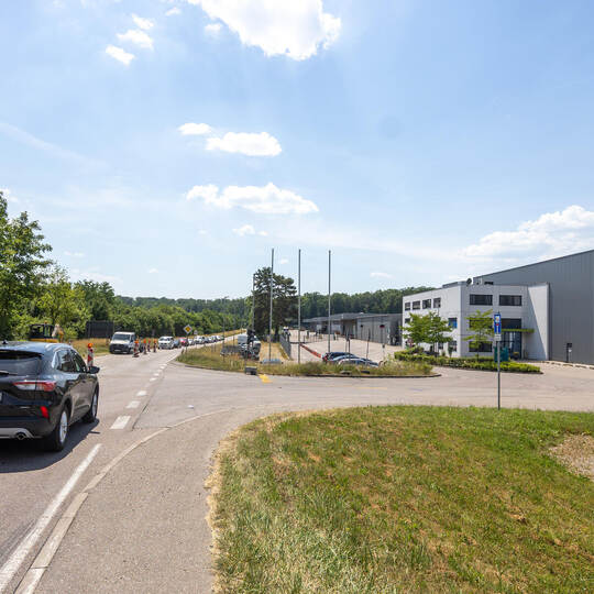 Ölbronn Baustelle Gewerbegebiet Erlen