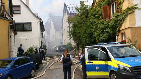 Brand in Ingersheim