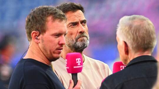 Julian Nagelsmann und Jürgen Klopp Julian Nagelsmann und Jürgen Klopp