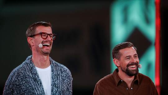 Joko Winterscheidt (l-r) und Klaas Heufer-Umlauf Joko Winterscheidt (l-r) und Klaas Heufer-Umlauf