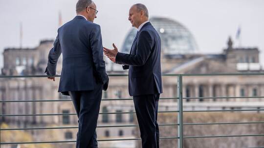 Bundeskanzler Merz und der irische Regierungschef